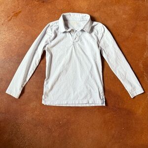 Crewcuts light blue cotton collar shirt Like new size 6/7